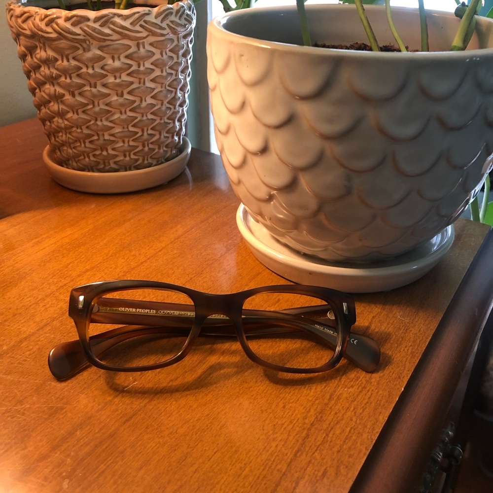 Oliver Peoples square glasses frames